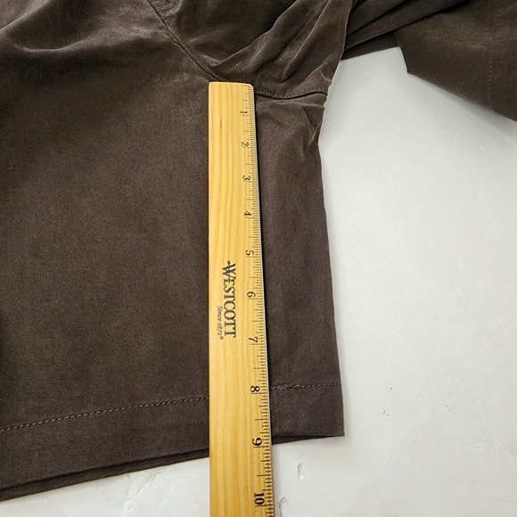 Tommy Bahama Shorts Mens Size 40 Brown‎ Flat Front Golf Casual Preppy Super Soft - Picture 10 of 10